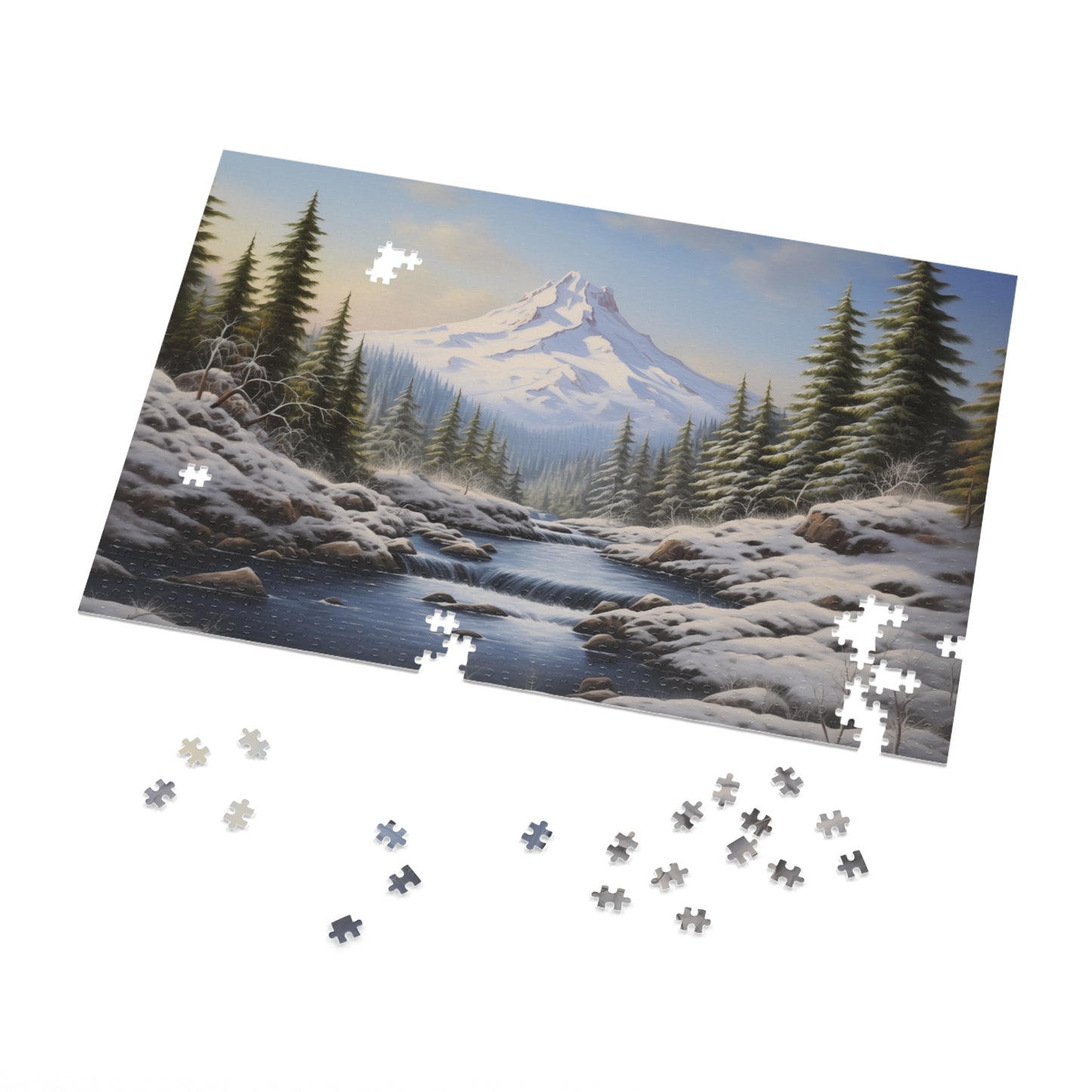 Mount Hood Jigsaw Puzzle (110, 252, 500,1000-Piece)