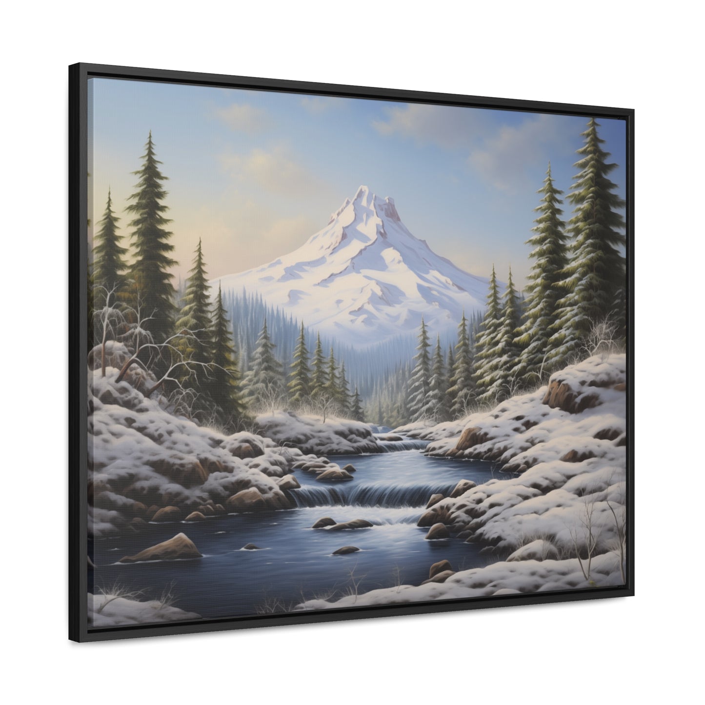 Mount Hood - Gallery Canvas Wrap, Horizontal Frame