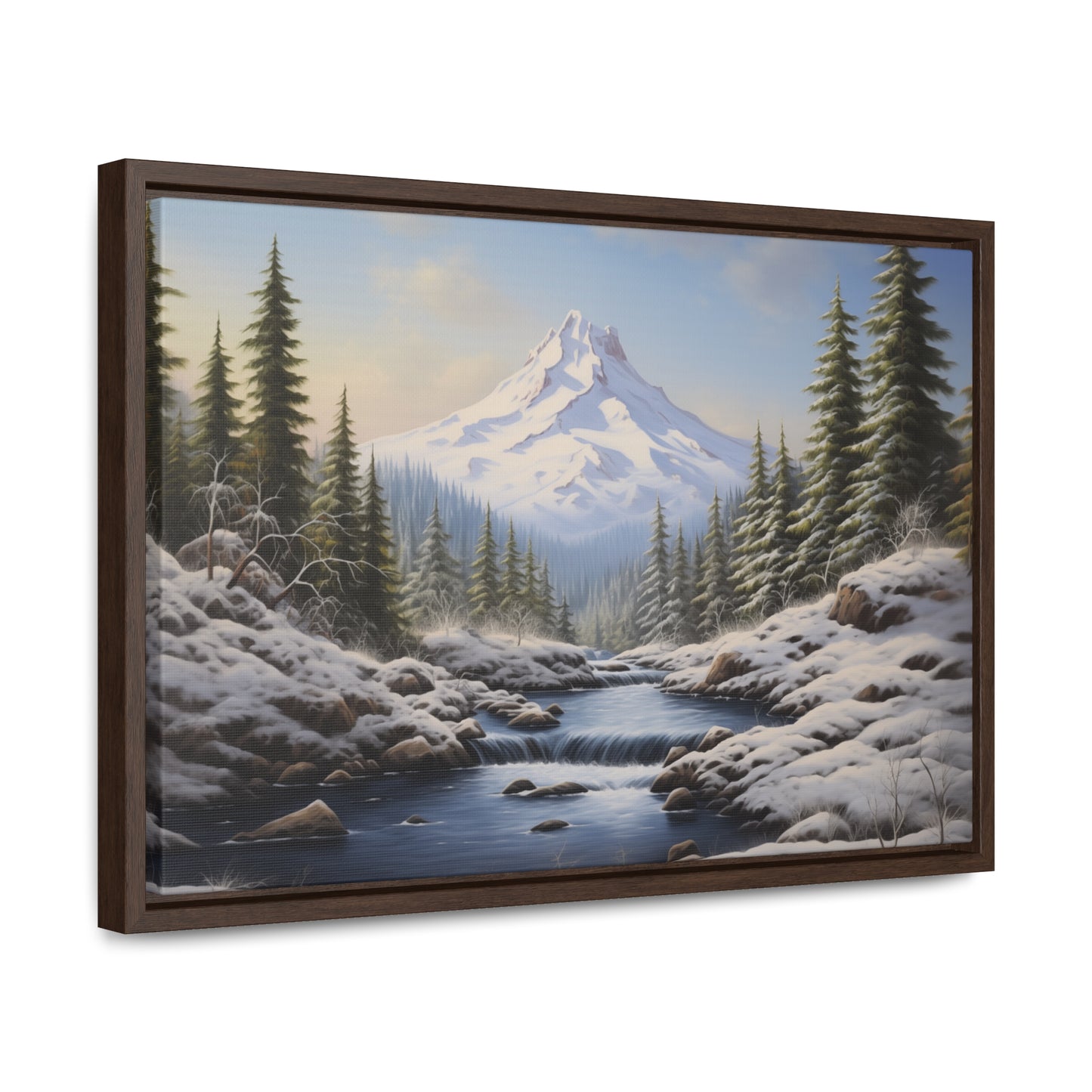 Mount Hood - Gallery Canvas Wrap, Horizontal Frame