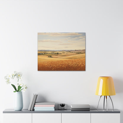 Wheat Fields - Canvas Gallery Wrap
