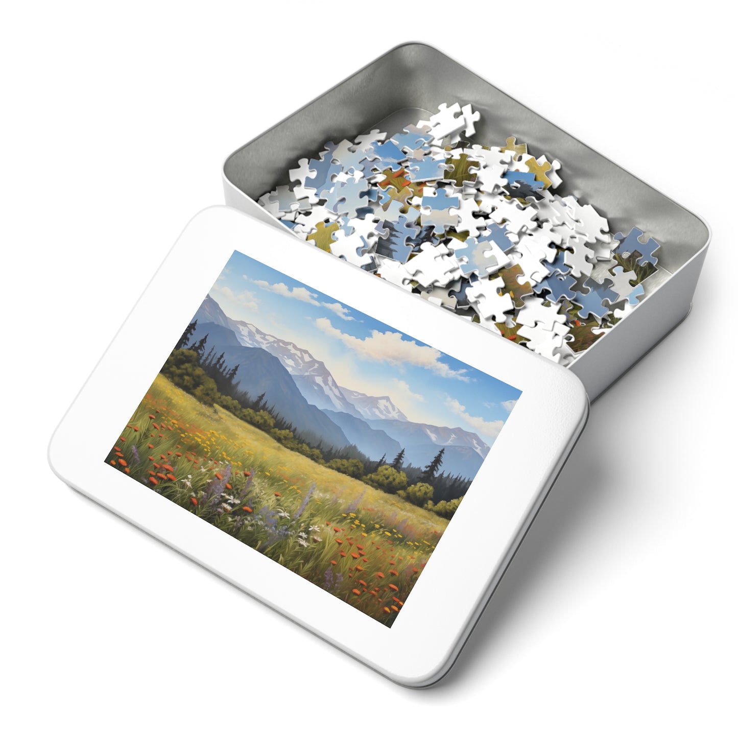 Field of Wild Flowers - Jigsaw Puzzle (110, 252, 500,1000-Piece)