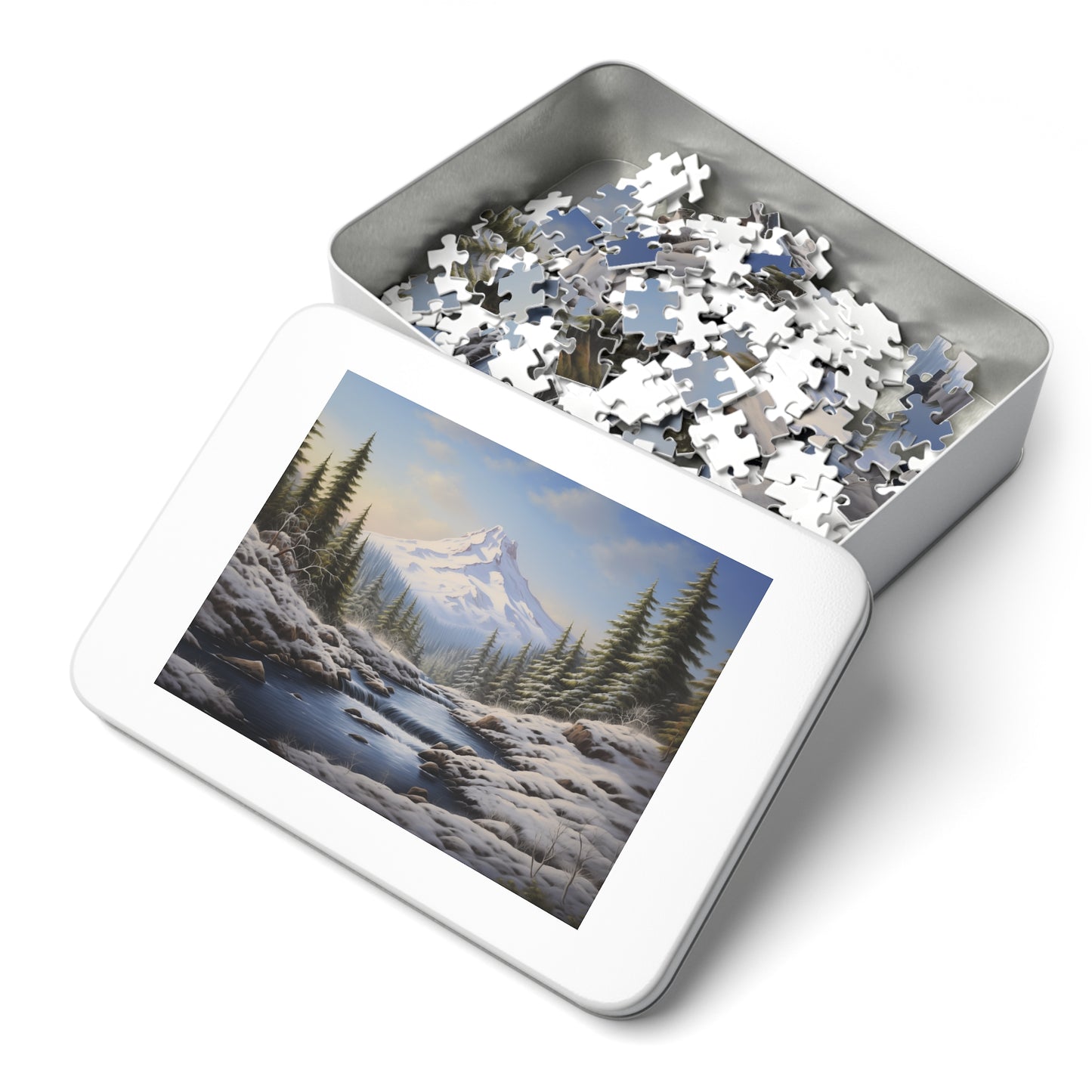 Mount Hood Jigsaw Puzzle (110, 252, 500,1000-Piece)