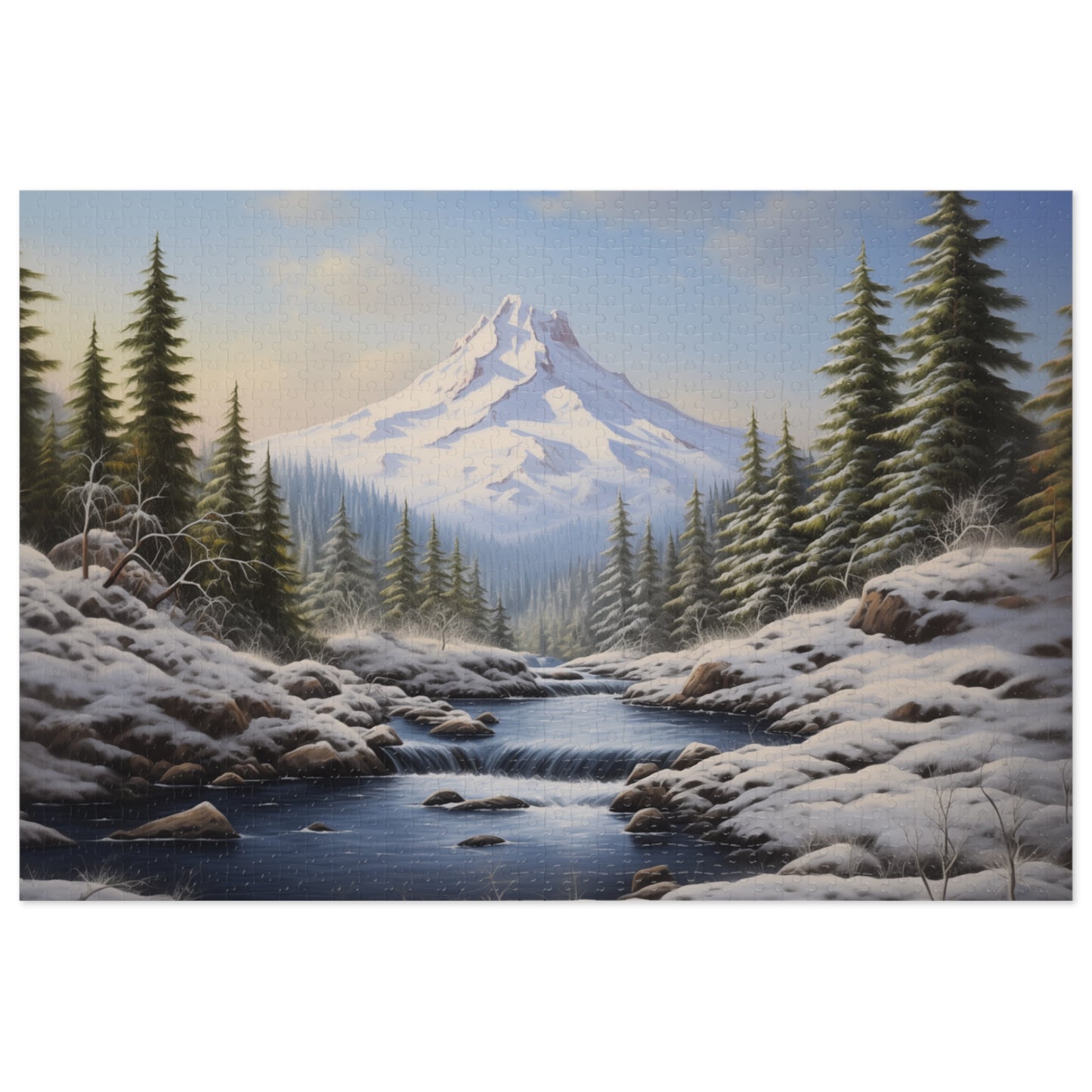 Mount Hood Jigsaw Puzzle (110, 252, 500,1000-Piece)