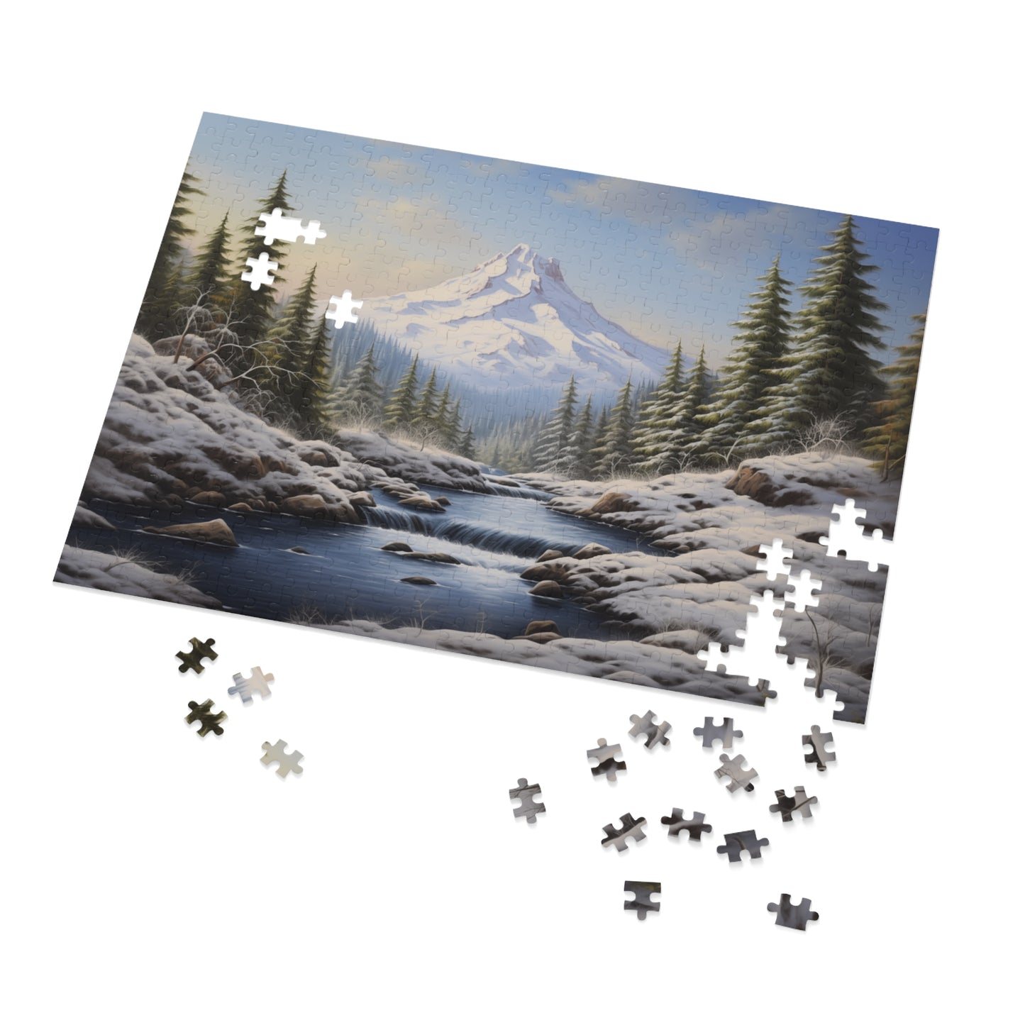 Mount Hood Jigsaw Puzzle (110, 252, 500,1000-Piece)