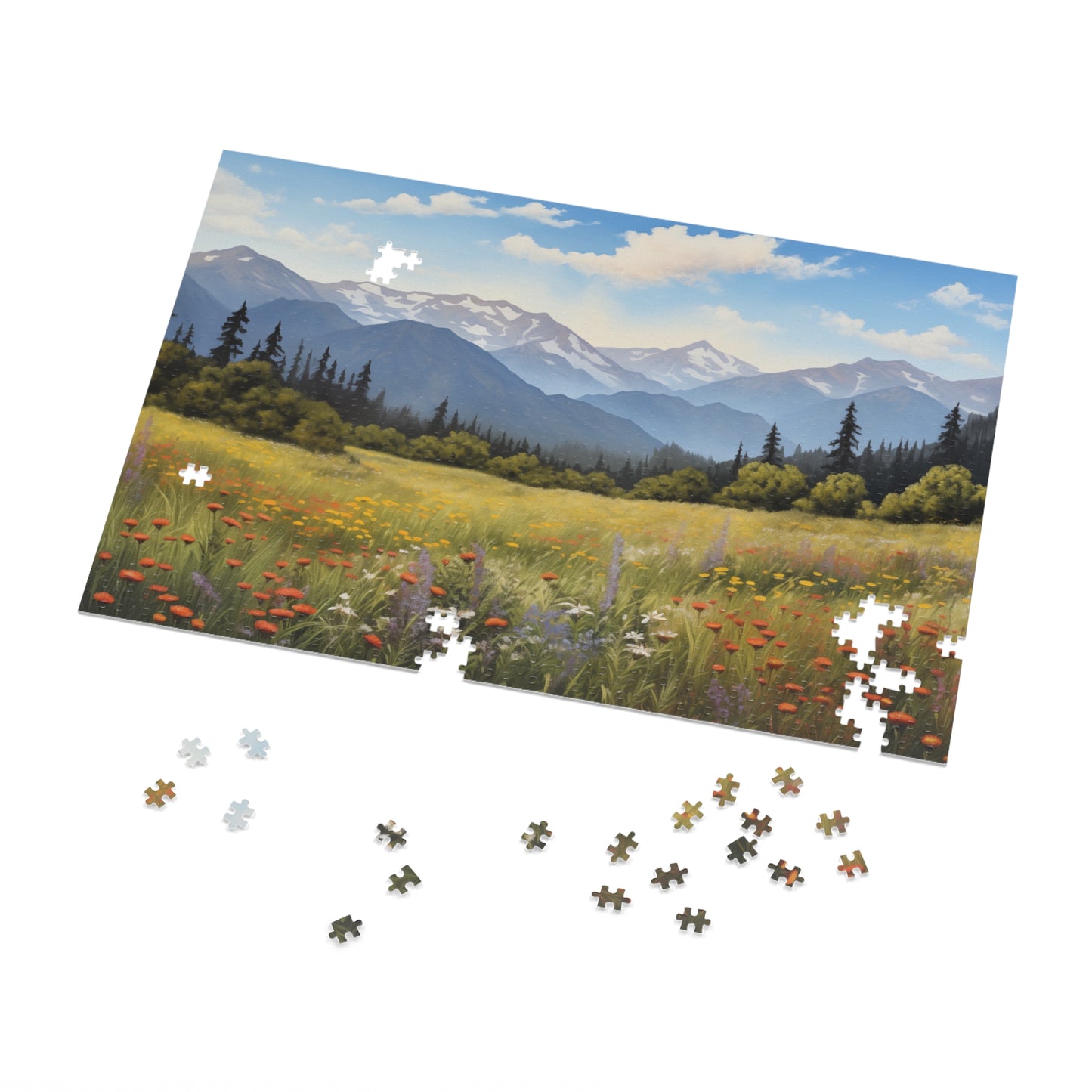 Field of Wild Flowers - Jigsaw Puzzle (110, 252, 500,1000-Piece)