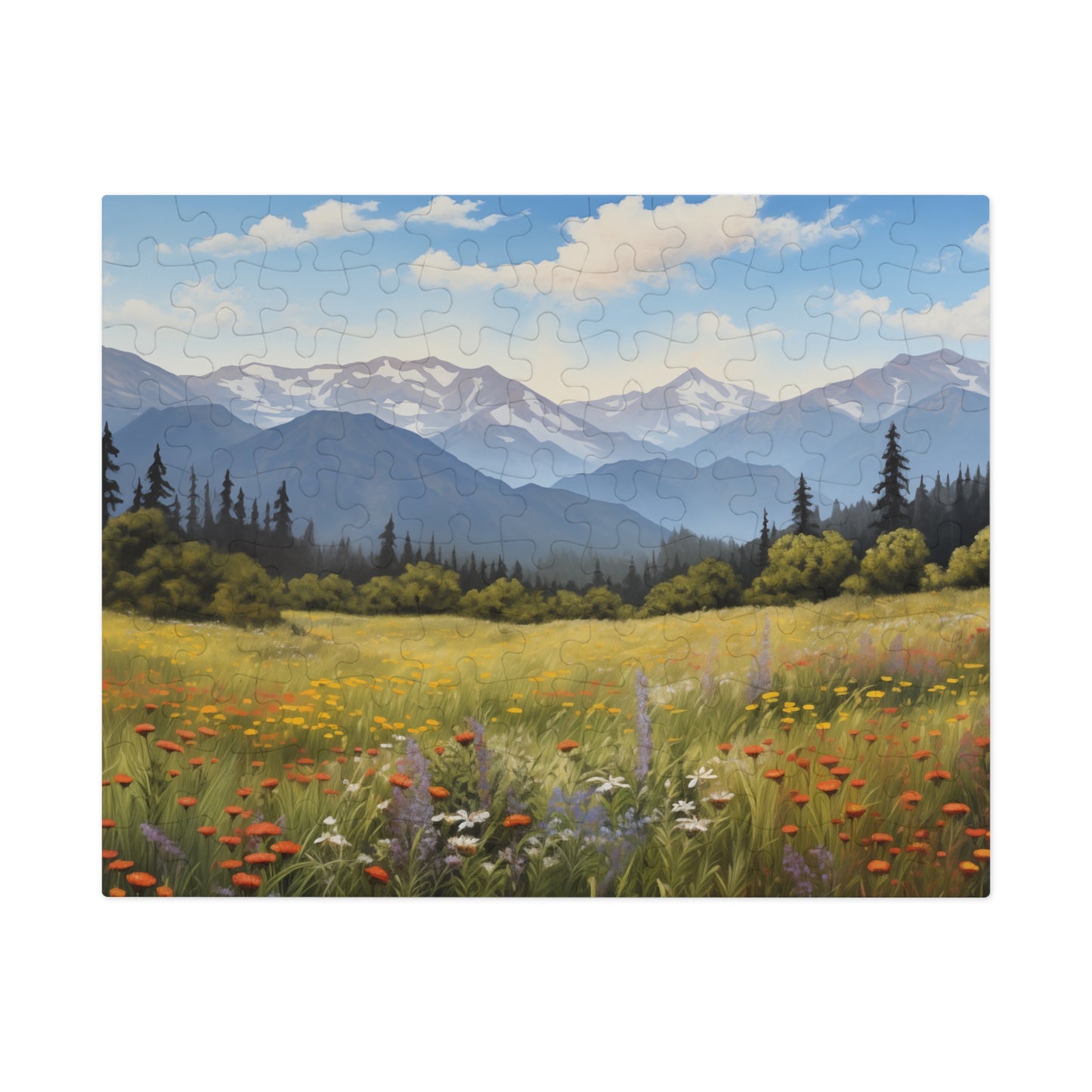 Field of Wild Flowers - Jigsaw Puzzle (110, 252, 500,1000-Piece)