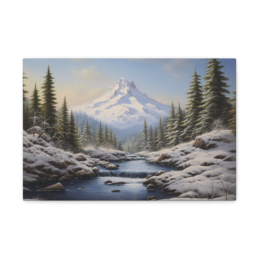 Mount Hood - Canvas Gallery Wrap - No Frame