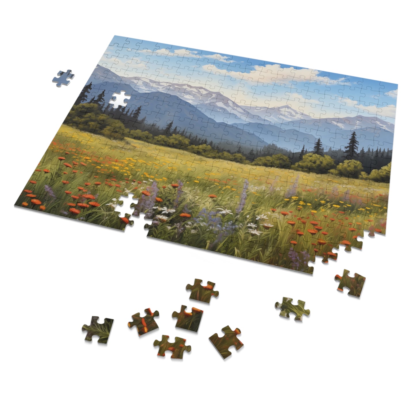 Field of Wild Flowers - Jigsaw Puzzle (110, 252, 500,1000-Piece)