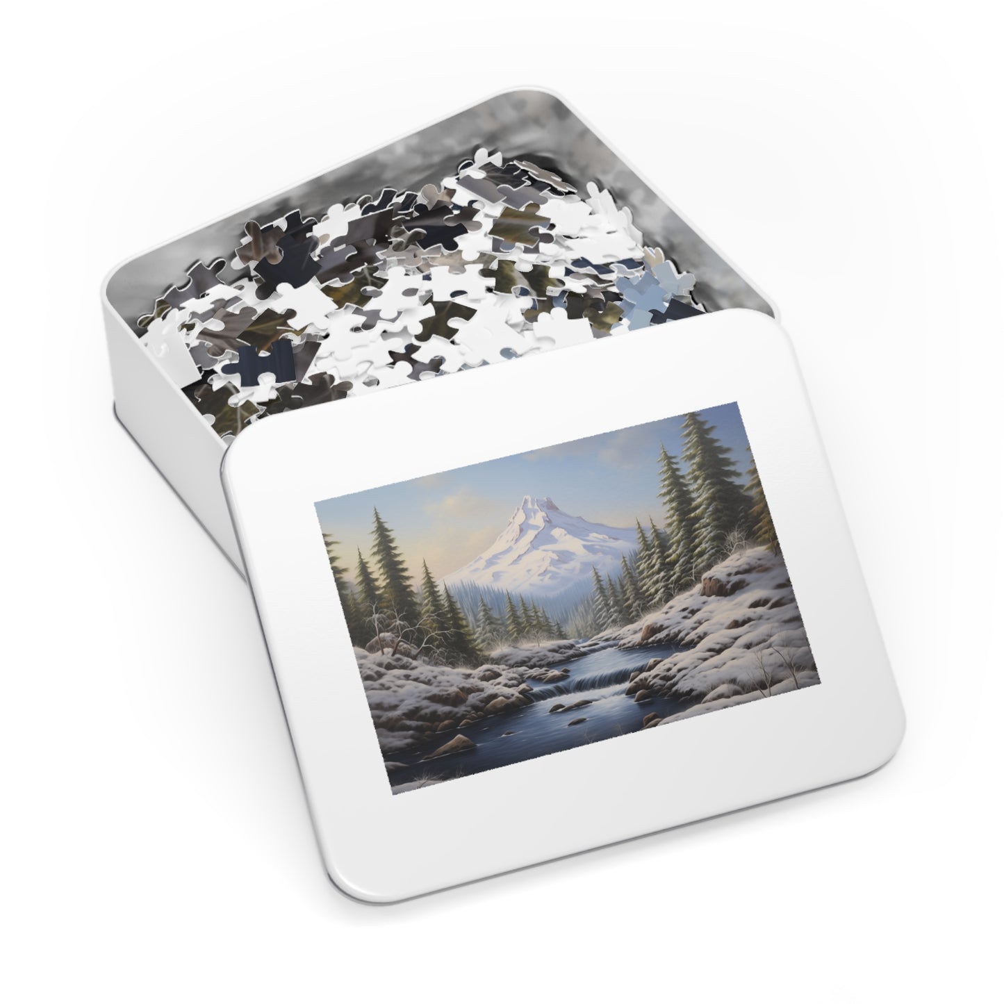 Mount Hood Jigsaw Puzzle (110, 252, 500,1000-Piece)