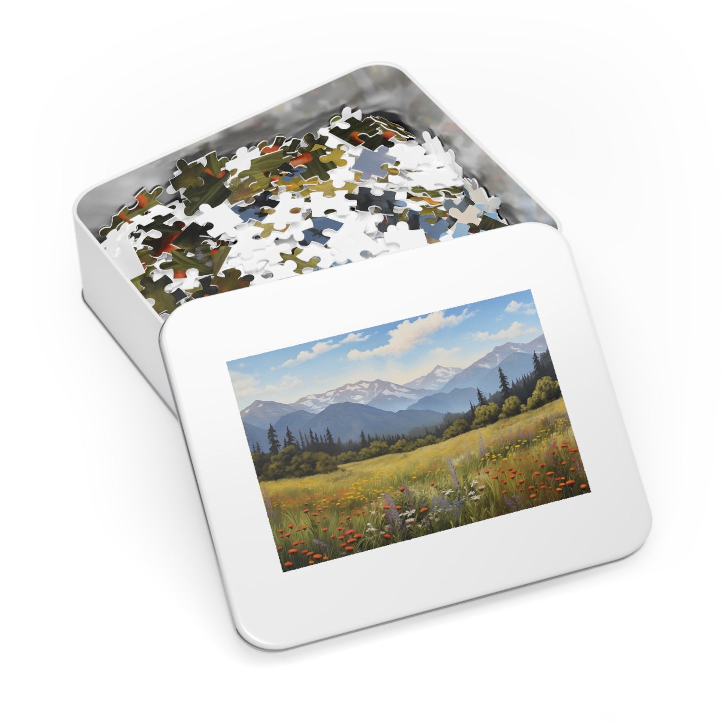 Field of Wild Flowers - Jigsaw Puzzle (110, 252, 500,1000-Piece)