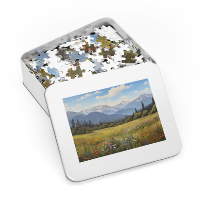 Field of Wild Flowers - Jigsaw Puzzle (110, 252, 500,1000-Piece)
