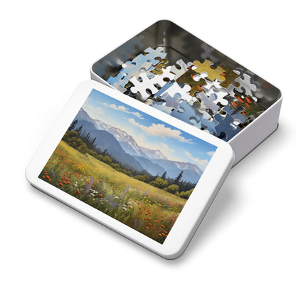 Field of Wild Flowers - Jigsaw Puzzle (110, 252, 500,1000-Piece)