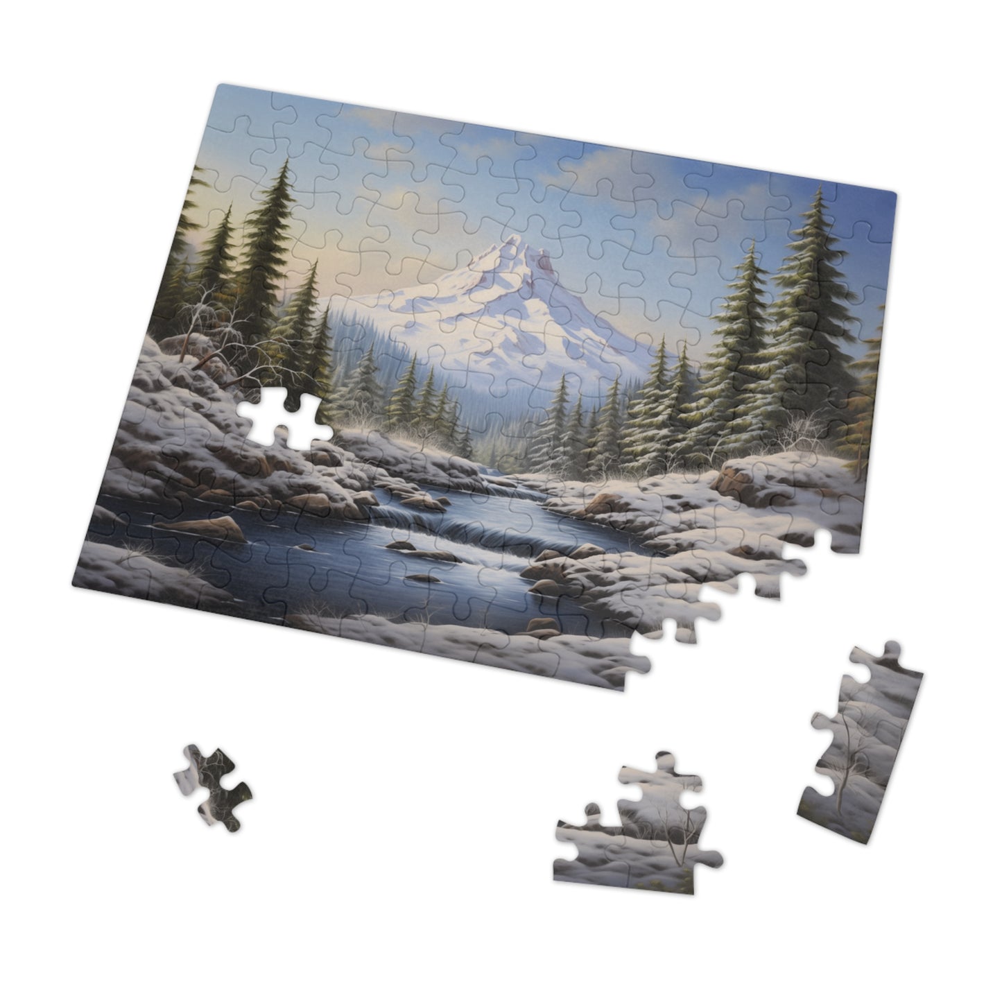 Mount Hood Jigsaw Puzzle (110, 252, 500,1000-Piece)