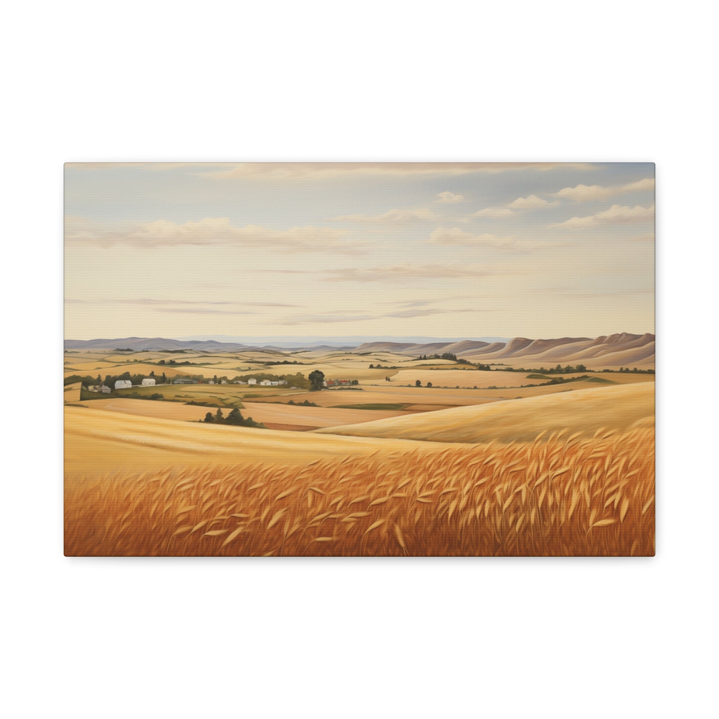 Wheat Fields - Canvas Gallery Wrap