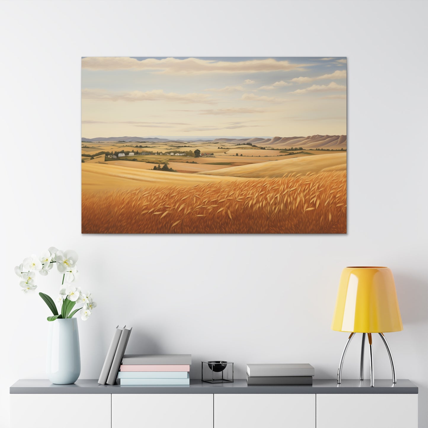 Wheat Fields - Canvas Gallery Wrap