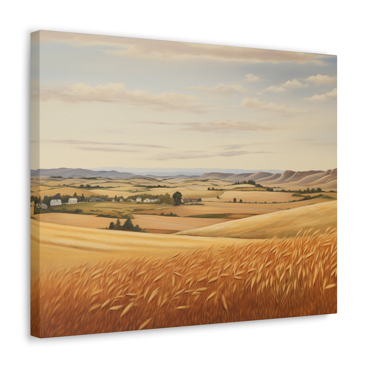 Wheat Fields - Canvas Gallery Wrap