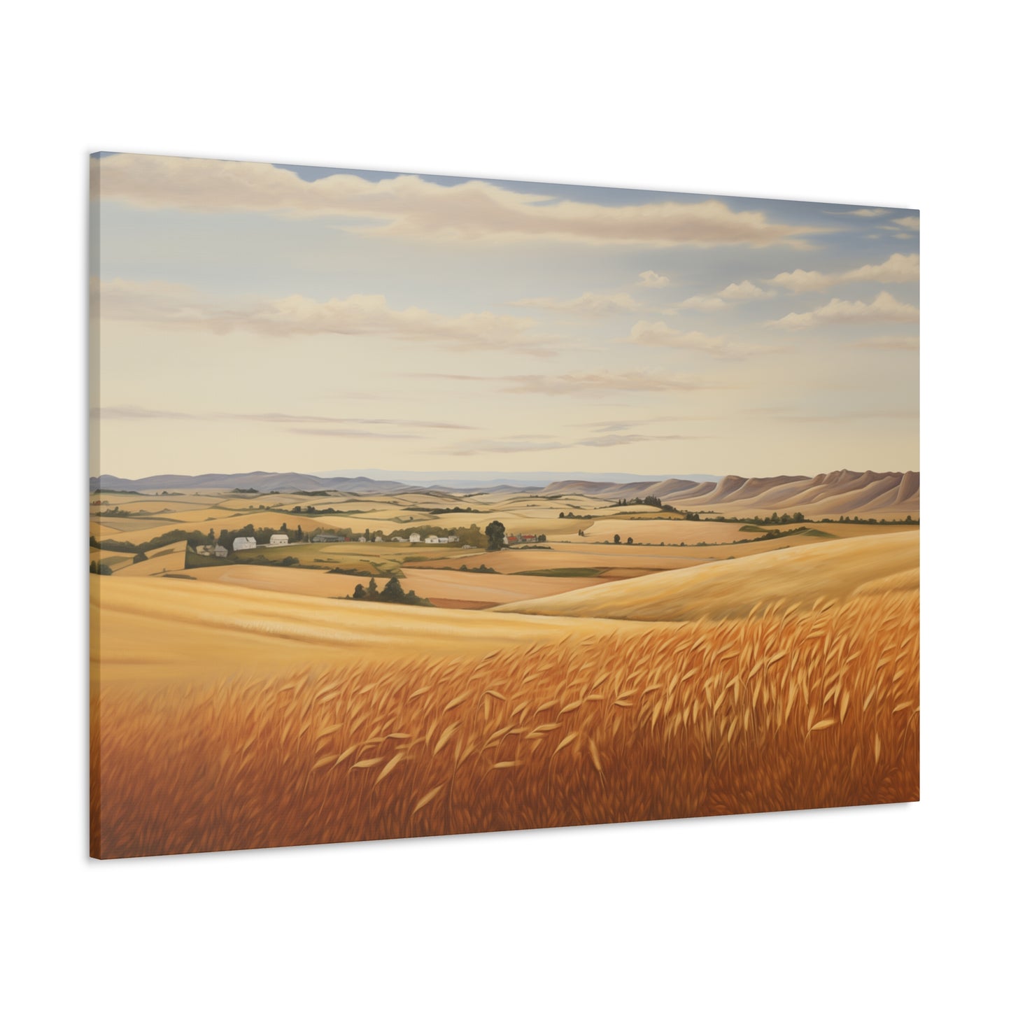 Wheat Fields - Canvas Gallery Wrap