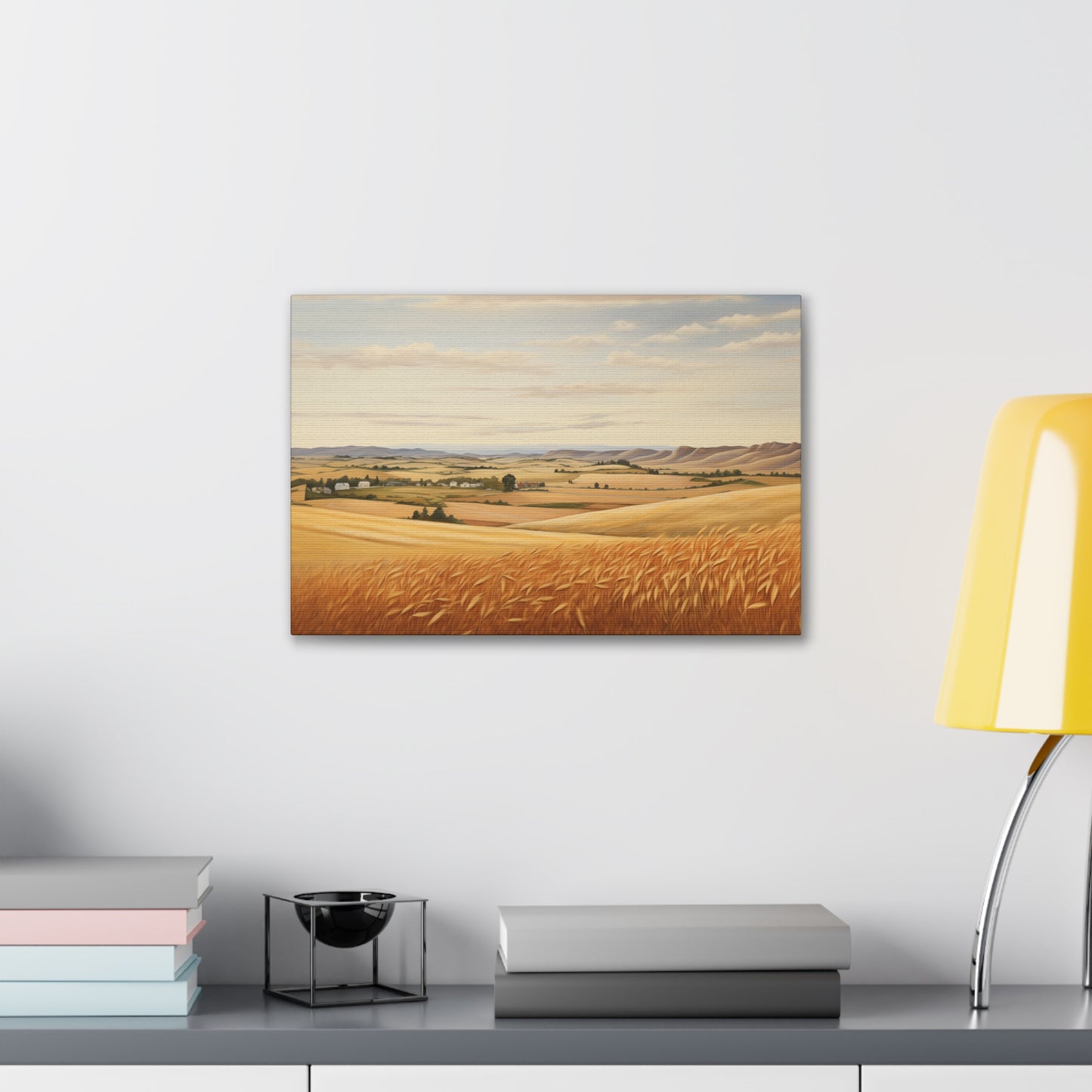 Wheat Fields - Canvas Gallery Wrap